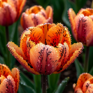 Тюльпан Литл Джем купить по цене от 199р. в интернет-магазине «Посадика» с доставкой почтой в в Няганье и по всей России – [изображение №1].