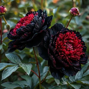 Пион Глубокий Алый купить по цене от 439р. в интернет-магазине «Посадика» с доставкой почтой в в Няганье и по всей России – [изображение №1].