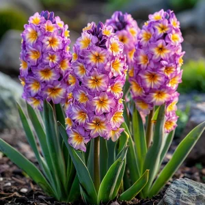 Гиацинт Пинк Перпл купить по цене от 2099р. в интернет-магазине «Посадика» с доставкой почтой в в Няганье и по всей России – [изображение №1].